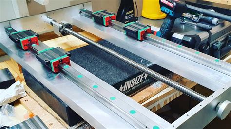 cnc router parts linear rail system|hobby linear rails.